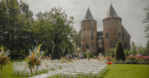 trouwen in de lente kasteel dussen