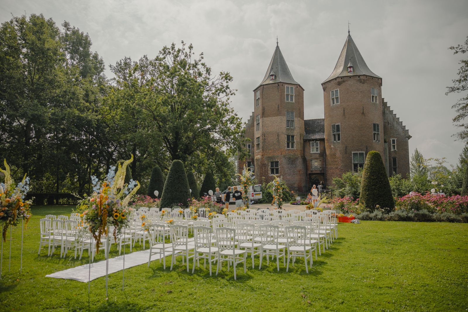 Nazomer bij Kasteel Dussen setting