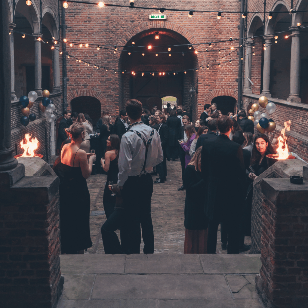 gala met studenten