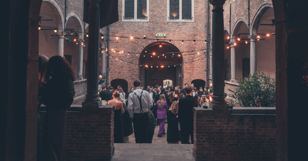 Feest bij Kasteel Dussen